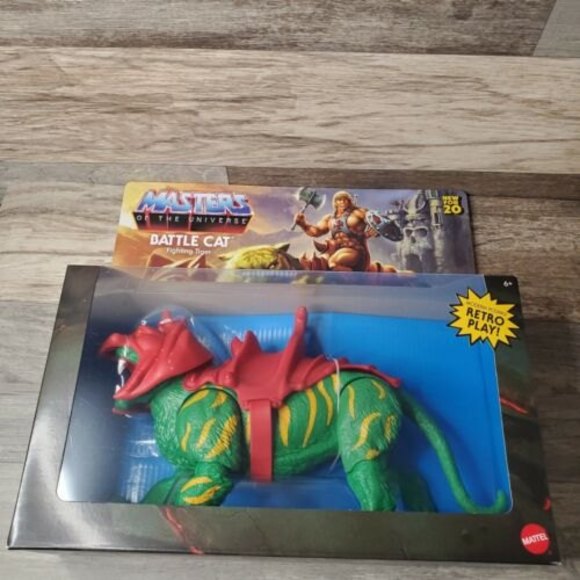 NEW 2020 MATTEL GNN70 BATTLE CAT Action Figure Masters Of The Universe Origins - Picture 6 of 9